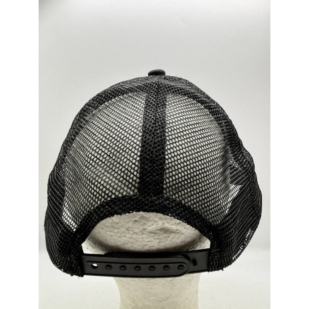 Coors Light American Flag Trucker Hat Black Mesh Snapback Beer Cap